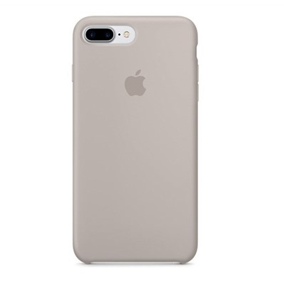 Бежевый силиконовый чехол для Айфон 7/8 Plus Silicone Case