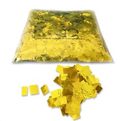 Конфетти металлизированное 6 х 6 мм (золото)