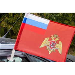 Флаг Росгвардии ФСВНГ, на авто №138