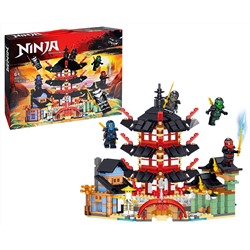 Конструктор Ninja "  Храм Воскрешения Ниндзя  " , 810 деталей