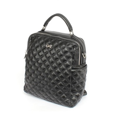 Рюкзак жен искусственная кожа GT-L 63105-194 L 815-1,   (сумка change)  2отд,  черный SALE 256676