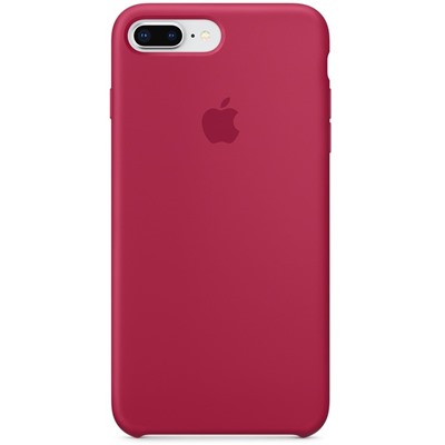 Силиконовый чехол для Айфон 7/8 Plus -Красная роза (Rose Red)