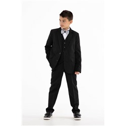 Черный школьный пиджак для мальчика, модель 0506/1