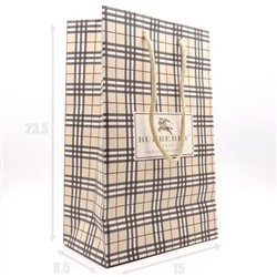 ПОДАРОЧНЫЙ ПАКЕТ BURBERRY МАЛ. (15x23.5x8.5)