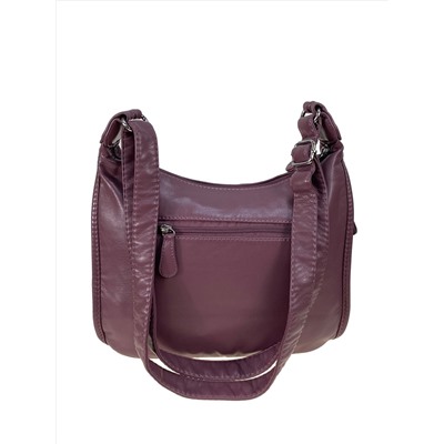 Женская сумка из искусственной кожи , цвет фиолетовый