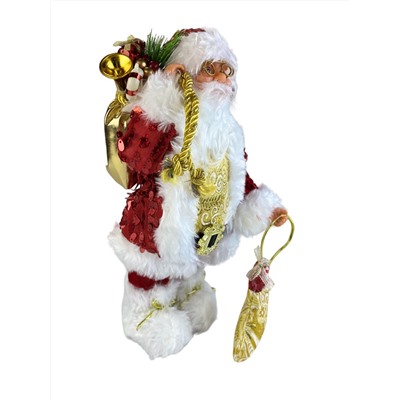 Дед Мороз под елку ,Санта Клаус ,30см (Качество люкс)