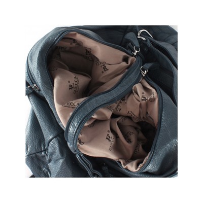 Сумка женская искусственная кожа Guecca-1663  (рюкзак change),  2отд,  св,  синий 242154