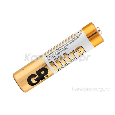 Батарейка GP Ultra AAA (LR03) 24AU алкалиновая, BC4