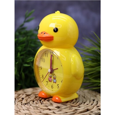 Часы-будильник «Duck king», yellow (16,5х12,5 см)