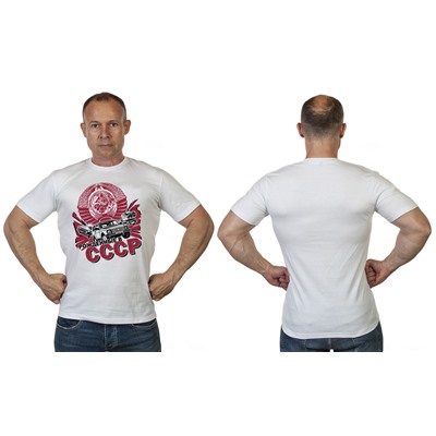 Ностальгическая мужская футболка для рождённых в СССР, - носить удобные вещи – особый кайф! №354