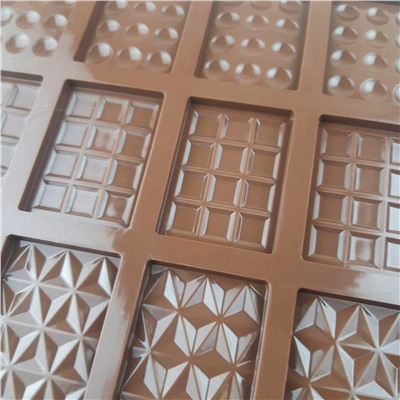 Силиконовая форма для шоколада Плитки Попурри 12 ячеек