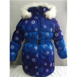 Пальто зимнее для девочки КЗД-4 "Алиса" р-р 128-146