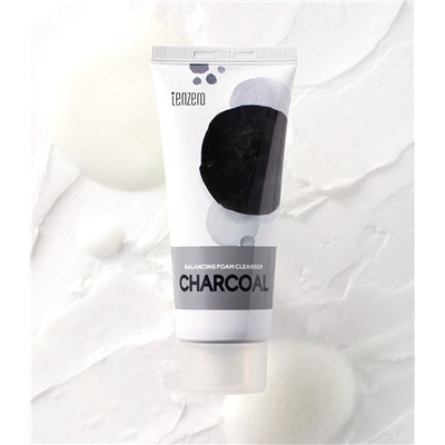 TENZERO / Пенка для умывания Balancing Foam Cleanser Charcoal 100 мл.