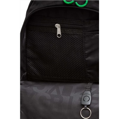 Рюкзак МАЛ GRIZZLY 350-1/2-RB черный-зеленый