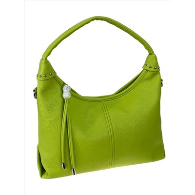 Женская сумка из искусственной кожи, цвет светло зеленый