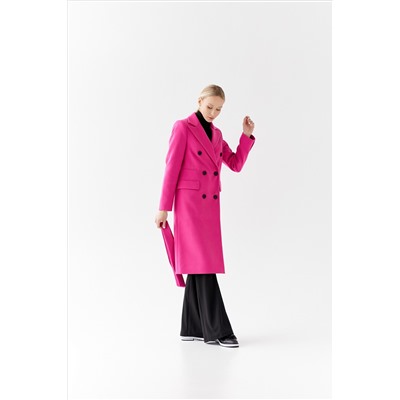 Пальто женское демисезонное 25775 (розовый)