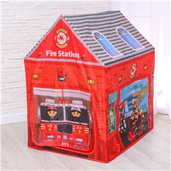 Палатка игровая ДЕТ Multibrand (Китай) 5488870 Пожарная станция