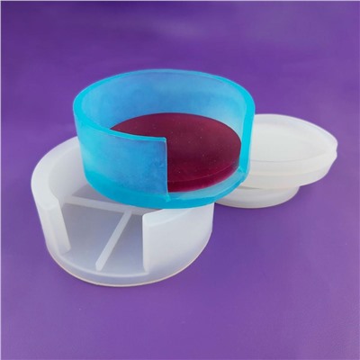 Набор силиконовых форм для творчества Подставки под чашку круглые