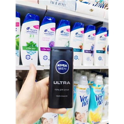 Nivea гель для душа мужской Заряд бодрости 2в1 250 мл