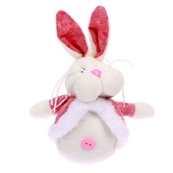 Мягкая игрушка «Кролик», на подвесе, цвета МИКС