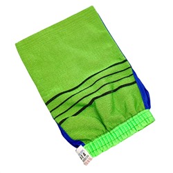 Bath Towel Мочалка-варежка для душа на резинке с пилинг-эффектом, в ассортименте