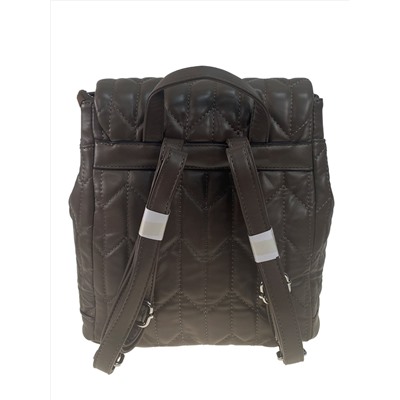 Женский рюкзак из искусственной кожи, цвет коричневый