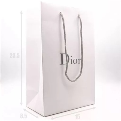 ПОДАРОЧНЫЙ ПАКЕТ DIOR МАЛ. (15x23.5x8.5)