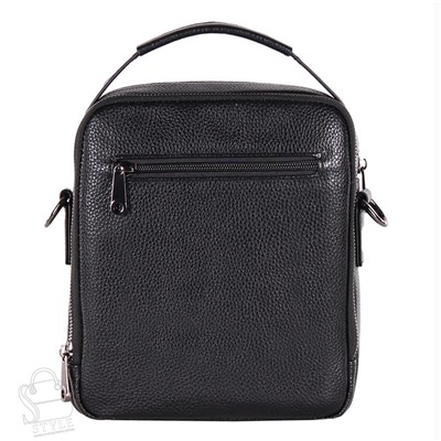 Сумка мужская кожаная 9913-2H black  Heanbag