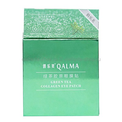 Гидрогелевые патчи QALMA Green Tea Collagen Eye Patch (КО)