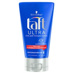 Гель для укладки волос Taft Ultra №4, экстрасильная фиксация, 150 мл
