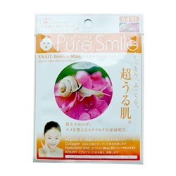 "Pure Smile" "Living Essences" Регенерирующая маска для лица с эссенцией моллюсков 23мл