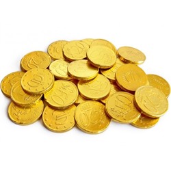 Шоколад Золотая монета 5 г (заказ по 5шт)