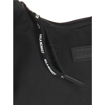 Сумка женская текстиль BoBo-9801,  1отдел,  черный 247451