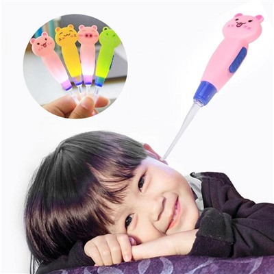 Ухочистка детская - прибор «Чистые ушки» для детей со светодиодной подсветкой