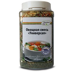 Овощная смесь «Универсал» 200 гр (ПЭТ банка 500 мл)
