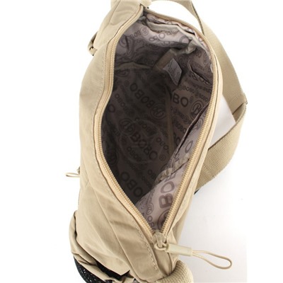 Сумка женская текстиль BoBo-1707,  1отд,  плечевой ремень,  бежевый 260718