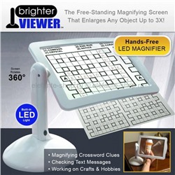 Настольная лупа с подсветкой Brighter Viewer TV-496