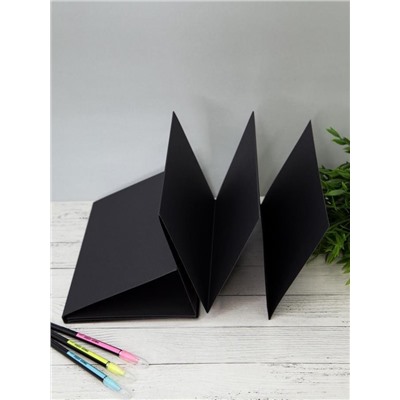 Фотоальбом "Black craft" книжка, 10 листов + уголки (22 х 15,5 см)