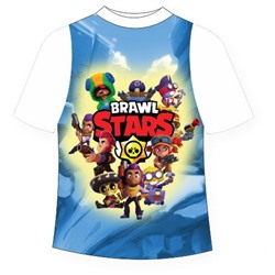 Подростковая футболка Brawl Stars Микс