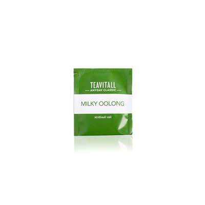Чай зелёный TEAVITALL CLASSIC «Молочный улун» / Green tea TEAVITALL CLASSIC «Milky Oolong», 38 фильт