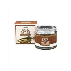 LEBELAGE Ампульный крем для лица Gold Caviar (Золотая Икра), 70мл