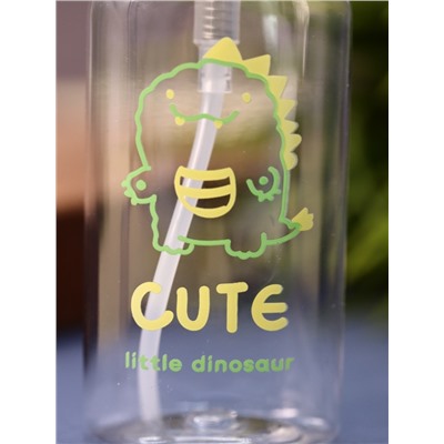 Дорожная бутылочка "Little dinosaur cute", yellow (70 ml)