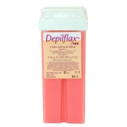 Т/Е Depilflax Воск - Розовый для жестких коротких волос 100 г.