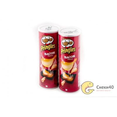 Чипсы "Pringles" 165г бекон