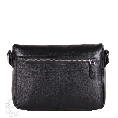 Сумка мужская кожаная 9808-2H black Heanbag в Новосибирске