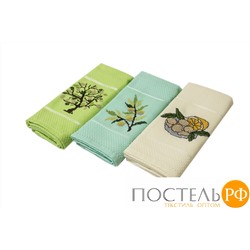 9337 Сал. METEOR вафель. в короб. 40*60 (3 шт.) KANAVICE OLIVE