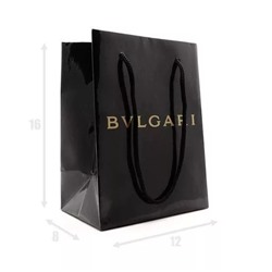 ПОДАРОЧНЫЙ ПАКЕТ BVLGARI МАЛ. (12x16x8)