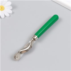 Шовный маркер пластик, металл, зелёная ручка 15,5 см