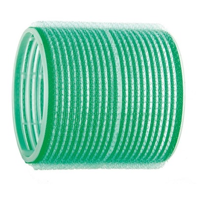Бигуди-липучки, зеленый, 60 мм, Dewal 6 шт