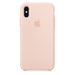 Силиконовый чехол для Айфон XR - Розовый песок (Pink Sand)